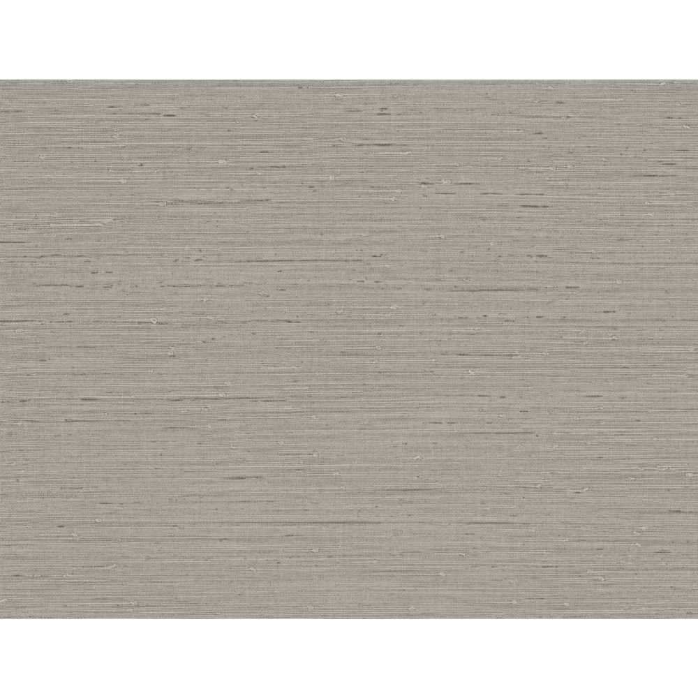 Seabrook Wallpaper TS80748 Seahaven Rushcloth in Cove Grey